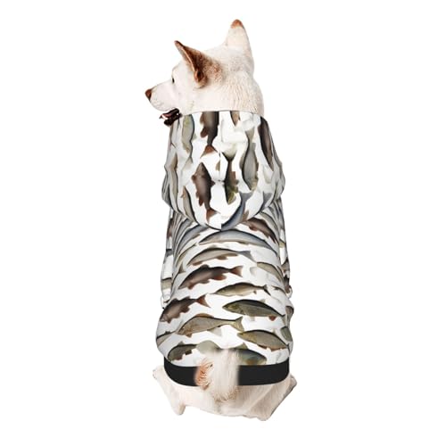 Hunde-Kapuzenpullover, stilvolle Hundekleidung, bedruckt, Haustierkleidung, Streetwear, Sweatshirt, Trainingsanzüge, Outfit für Hunde, Welpen, Größe M, Lachs Hunde-Kapuzenpullover, stilvolle Hundekleidung, bedruckt, Haustierkleidung, Streetwear, Sweatshirt, Trainingsanzüge, Outfit für Hunde, Welpen, Größe M, Lachs von UUYHHGB