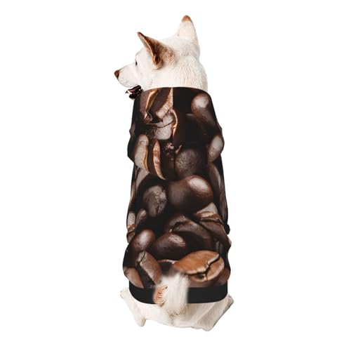 Hunde-Kapuzenpullover, stilvolle Hundekleidung, bedruckt, Haustierkleidung, Streetwear, Sweatshirt, Trainingsanzüge, Outfit für Hunde, Welpen, groß, lustige geröstete Kaffeebohnen Hunde-Kapuzenpullover, stilvolle Hundekleidung, bedruckt, Haustierkleidung, Streetwear, Sweatshirt, Trainingsanzüge, Outfit für Hunde, Welpen, groß, lustige geröstete Kaffeebohnen von UUYHHGB