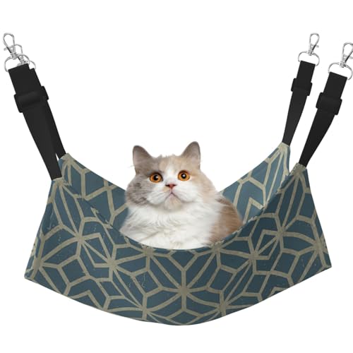 UVBDF Katzenhängematte zum Aufhängen, verstellbar, für Welpen, Kaninchen, Kleintiere von UVBDF