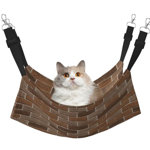 UVBDF Katzenhängematte zum Aufhängen von Haustieren, verstellbar, für Welpen, Kaninchen, Kleintiere von UVBDF