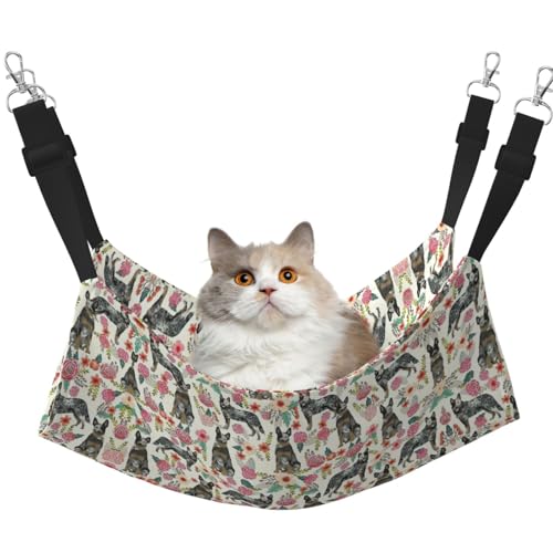 UVBDF Lustige Hängematte für Hunde und Katzen, zum Aufhängen, verstellbar, Welpen, Kaninchen, Kleintiere UVBDF Lustige Hängematte für Hunde und Katzen, zum Aufhängen, verstellbar, Welpen, Kaninchen, Kleintiere von UVBDF