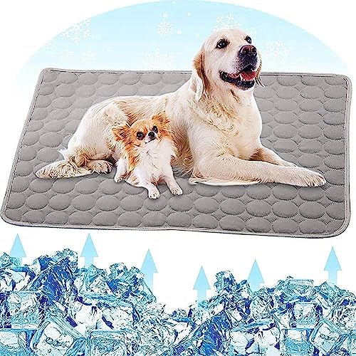 Kühlmatte Hund, XS-XL Rutschschutz Mehrere Größen Kühlmatte Für Hunde Sommer Kühldecke Hundekühlmatte Selbstkühlend Kühlendes Hundebett Groß Kühlend Hunde Dog Cooling Mat Kühlkissen Waschbar Haustiere Kühlmatte Hund, XS-XL Rutschschutz Mehrere Größen Kühlmatte Für Hunde Sommer Kühldecke Hundekühlmatte Selbstkühlend Kühlendes Hundebett Groß Kühlend Hunde Dog Cooling Mat Kühlkissen Waschbar Haustiere von UXSELKCD