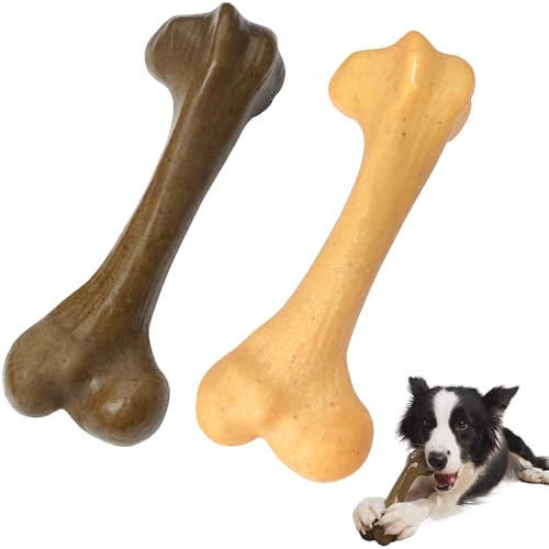 UXVA Aggressives Hunde-Kauspielzeug, Nylon-Hundeknochen, unzerstörbares Hundespielzeug, langlebig, robust, Welpen-Zahnenspielzeug, Hundespielzeug für mittelgroße und große Hunde, Bestes Geschenk für UXVA Aggressives Hunde-Kauspielzeug, Nylon-Hundeknochen, unzerstörbares Hundespielzeug, langlebig, robust, Welpen-Zahnenspielzeug, Hundespielzeug für mittelgroße und große Hunde, Bestes Geschenk für von UXVA