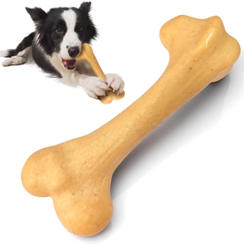 UXVA Hundespielzeug für aggressive Kauer, unzerstörbares Hundespielzeug, Nylabones für große Hunde, interaktives Hundespielzeug für mittelgroße und große Hunde, langlebiges und stabiles Zahnspielzeug UXVA Hundespielzeug für aggressive Kauer, unzerstörbares Hundespielzeug, Nylabones für große Hunde, interaktives Hundespielzeug für mittelgroße und große Hunde, langlebiges und stabiles Zahnspielzeug von UXVA
