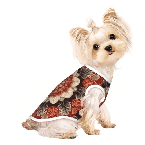 Die schönsten Haustier-T-Shirts für Hunde, weiche und atmungsaktive Hundekleidung, einfaches An- und Ausziehen, geeignet für kleine Haustiere von UYHhgqw