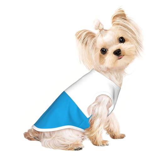 Haustier-T-Shirts für Hunde, Bayerische Flagge, weiche und atmungsaktive Hundekleidung, einfaches An- und Ausziehen, geeignet für kleine Haustiere Haustier-T-Shirts für Hunde, Bayerische Flagge, weiche und atmungsaktive Hundekleidung, einfaches An- und Ausziehen, geeignet für kleine Haustiere von UYHhgqw