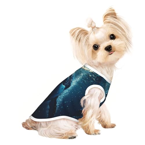 Haustier-T-Shirts für Hunde, Motiv: Roaming Killer-Wale, weiche und atmungsaktive Hundekleidung, einfaches An- und Ausziehen, geeignet für kleine Haustiere Haustier-T-Shirts für Hunde, Motiv: Roaming Killer-Wale, weiche und atmungsaktive Hundekleidung, einfaches An- und Ausziehen, geeignet für kleine Haustiere von UYHhgqw