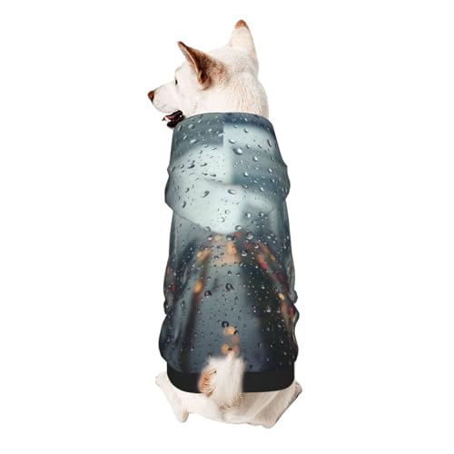 Hunde-Kapuzenpullover, weiches und atmungsaktives Polyester, für kleine Hunde, Jungen und Mädchen Hunde-Kapuzenpullover, weiches und atmungsaktives Polyester, für kleine Hunde, Jungen und Mädchen von UYHhgqw