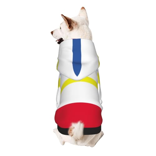 Hunde-Kapuzenpullover mit Flagge des Kantons Mecklenburg, weiches und atmungsaktives Polyester, Haustierkleidung für kleine Hunde, Jungen und Mädchen Hunde-Kapuzenpullover mit Flagge des Kantons Mecklenburg, weiches und atmungsaktives Polyester, Haustierkleidung für kleine Hunde, Jungen und Mädchen von UYHhgqw