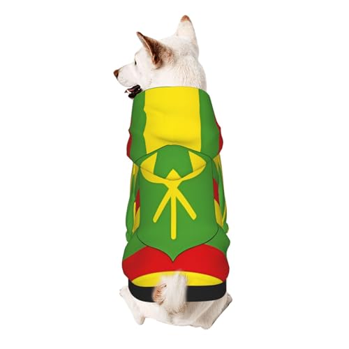 Hunde-Kapuzenpullover mit Hawaii-Flagge, weiches und atmungsaktives Polyester, Haustierkleidung für kleine Hunde, Jungen und Mädchen Hunde-Kapuzenpullover mit Hawaii-Flagge, weiches und atmungsaktives Polyester, Haustierkleidung für kleine Hunde, Jungen und Mädchen von UYHhgqw