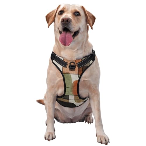 Hundegeschirr mit Farbmischtabelle für kleine, mittelgroße und große Hunde, reflektierende Riemen, verstellbare Passform mit Schnellverschluss-Schnallen Hundegeschirr mit Farbmischtabelle für kleine, mittelgroße und große Hunde, reflektierende Riemen, verstellbare Passform mit Schnellverschluss-Schnallen von UYHhgqw