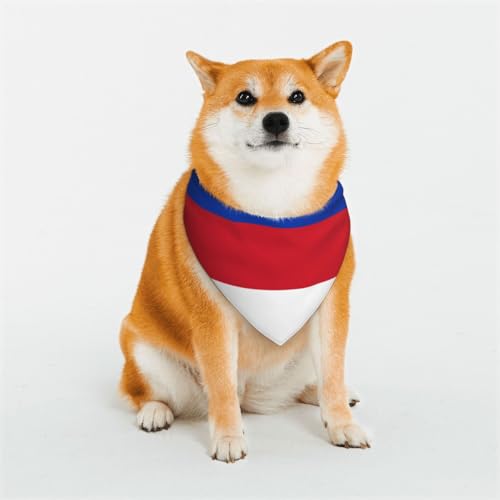 Hundehalstücher mit Flagge der Sorbs für kleine, mittelgroße und große Hunde, weich und bequem, für Jungen und Mädchen, ideal für Haustiere Hundehalstücher mit Flagge der Sorbs für kleine, mittelgroße und große Hunde, weich und bequem, für Jungen und Mädchen, ideal für Haustiere von UYHhgqw