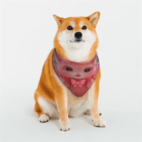 Hundehalstücher mit Schmetterlingsflügeln für kleine, mittelgroße und große Hunde, weich und bequem, für Jungen und Mädchen, ideal für Haustiere Hundehalstücher mit Schmetterlingsflügeln für kleine, mittelgroße und große Hunde, weich und bequem, für Jungen und Mädchen, ideal für Haustiere von UYHhgqw