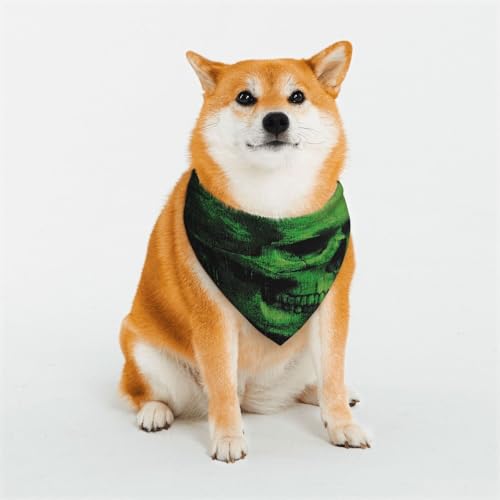 Hundehalstücher mit Totenkopf-Passwort-Motiv für kleine, mittelgroße und große Hunde, weich und bequem, für Jungen und Mädchen, ideal für Haustiere Hundehalstücher mit Totenkopf-Passwort-Motiv für kleine, mittelgroße und große Hunde, weich und bequem, für Jungen und Mädchen, ideal für Haustiere von UYHhgqw