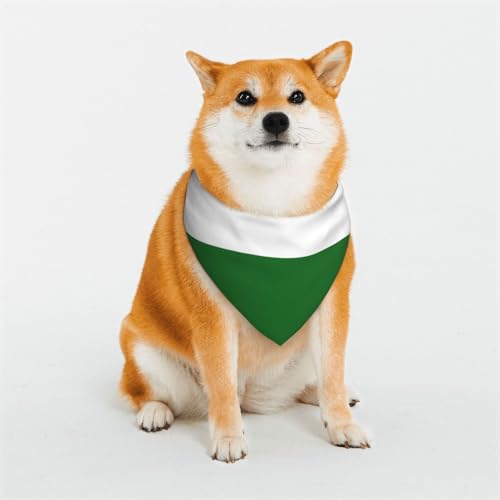 Hundehalstücher mit der Flagge von Sachsen für kleine, mittelgroße und große Hunde, weich und bequem, für Jungen und Mädchen, ideal für Haustiere Hundehalstücher mit der Flagge von Sachsen für kleine, mittelgroße und große Hunde, weich und bequem, für Jungen und Mädchen, ideal für Haustiere von UYHhgqw