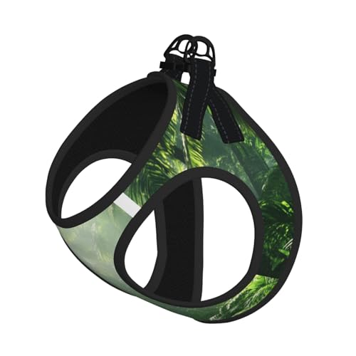 Lush Forest Hundegeschirr, atmungsaktiv, reflektierend, verstellbare Haustierweste, geeignet für kleine Katzen und Hunde Lush Forest Hundegeschirr, atmungsaktiv, reflektierend, verstellbare Haustierweste, geeignet für kleine Katzen und Hunde von UYHhgqw