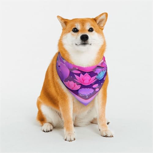 Retro-Gaming-Ästhetik-Hundehalstücher für kleine, mittelgroße und große Hunde, weich und bequem, für Jungen und Mädchen, ideal für Haustiere Retro-Gaming-Ästhetik-Hundehalstücher für kleine, mittelgroße und große Hunde, weich und bequem, für Jungen und Mädchen, ideal für Haustiere von UYHhgqw