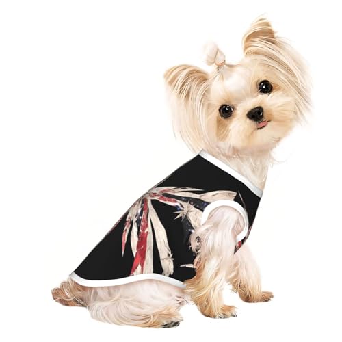Starlight Fragments Haustier-T-Shirts für Hunde, weiche und atmungsaktive Hundekleidung, einfaches An- und Ausziehen, geeignet für kleine Haustiere Starlight Fragments Haustier-T-Shirts für Hunde, weiche und atmungsaktive Hundekleidung, einfaches An- und Ausziehen, geeignet für kleine Haustiere von UYHhgqw