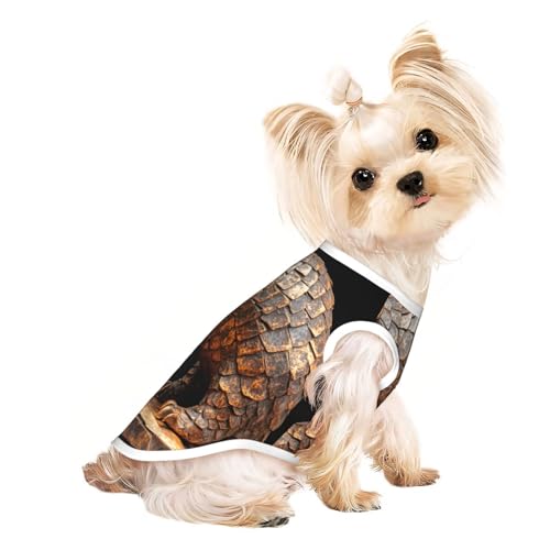 The Beauty of Pangolin Haustier-T-Shirts für Hunde, weiche und atmungsaktive Hundekleidung, einfaches An- und Ausziehen, geeignet für kleine Haustiere The Beauty of Pangolin Haustier-T-Shirts für Hunde, weiche und atmungsaktive Hundekleidung, einfaches An- und Ausziehen, geeignet für kleine Haustiere von UYHhgqw
