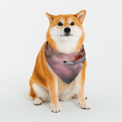 The Fox Of Spring Hundehalstücher für kleine, mittelgroße und große Hunde, weich und bequem, für Jungen und Mädchen, ideal für Haustiere The Fox Of Spring Hundehalstücher für kleine, mittelgroße und große Hunde, weich und bequem, für Jungen und Mädchen, ideal für Haustiere von UYHhgqw