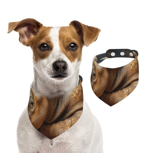 The Secret Of Rhinoceros Hundehalstuch, weich, bequem, verstellbare Passform für Jungen und Mädchen, drei Größen für Katzen und Hunde von UYHhgqw