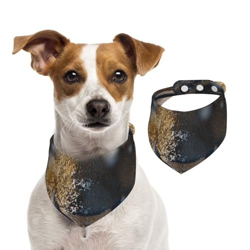 Tiger's Gaze Hundehalstuch, weich, bequem, verstellbare Passform für Jungen und Mädchen, drei Größen für Katzen und Hunde Tiger's Gaze Hundehalstuch, weich, bequem, verstellbare Passform für Jungen und Mädchen, drei Größen für Katzen und Hunde von UYHhgqw