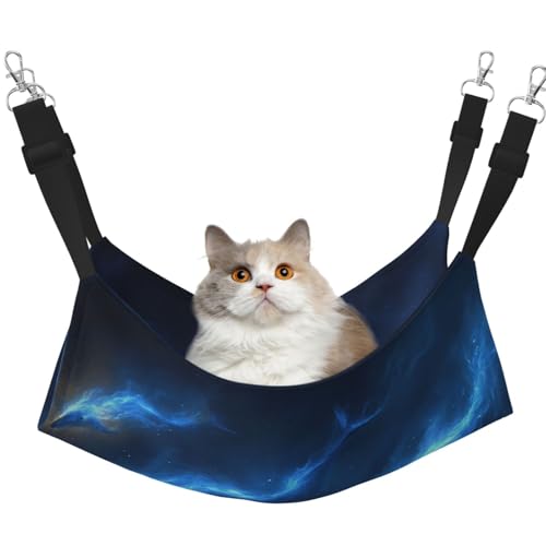 UYHhgqw Fantasy Wal-Haustier-Hängematte, Samt-Hängematte für Katzen, verstellbare Gurte mit Metallhaken, perfekt für kleine Haustiere UYHhgqw Fantasy Wal-Haustier-Hängematte, Samt-Hängematte für Katzen, verstellbare Gurte mit Metallhaken, perfekt für kleine Haustiere von UYHhgqw