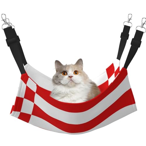 UYHhgqw Haustier-Hängematte mit Bremen-Flagge, Samt, verstellbare Gurte mit Metallhaken, perfekt für kleine Haustiere UYHhgqw Haustier-Hängematte mit Bremen-Flagge, Samt, verstellbare Gurte mit Metallhaken, perfekt für kleine Haustiere von UYHhgqw