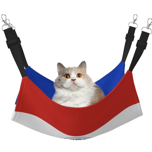 UYHhgqw Haustier-Hängematte mit Flagge von Paraguay, Samt, verstellbare Gurte mit Metallhaken, perfekt für kleine Haustiere UYHhgqw Haustier-Hängematte mit Flagge von Paraguay, Samt, verstellbare Gurte mit Metallhaken, perfekt für kleine Haustiere von UYHhgqw
