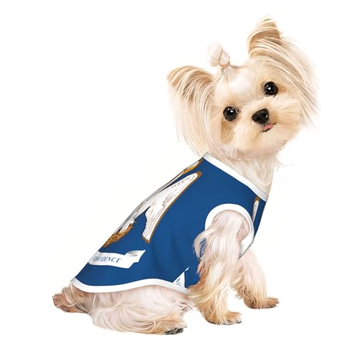 qtyvgtic Haustier-T-Shirts für Hunde, weiche und atmungsaktive Hundekleidung, einfaches An- und Ausziehen, geeignet für kleine Haustiere qtyvgtic Haustier-T-Shirts für Hunde, weiche und atmungsaktive Hundekleidung, einfaches An- und Ausziehen, geeignet für kleine Haustiere von UYHhgqw