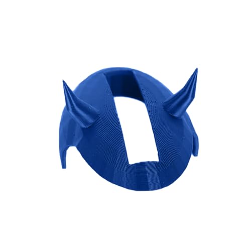 1/4 Stück 3D-gedruckter Wikinger-Huhnhelm mit Hörnern, lustiger Kriegermütze, tolles Hühner-Zubehör und Mini-Sicherheitshelm, ideale Hühnerkleidung für Haustierpartys von Uclac