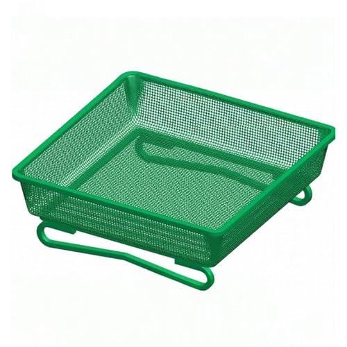 Futterspender für Wildvögel, quadratisch, Bodenschale, Vogelfutterstation aus Metallgeflecht, hohe Kapazität, Bodenfutterschale, Haustierfutterzubehör Futterspender für Wildvögel, quadratisch, Bodenschale, Vogelfutterstation aus Metallgeflecht, hohe Kapazität, Bodenfutterschale, Haustierfutterzubehör von Uclac