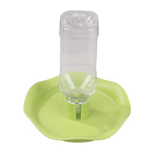 Reptilien-Wassertrinker-Spender, runde Schale Futternapf, Lotusblüte Wasserflasche für Eidechse, Schildkröte, Reptilientiere von Uclac