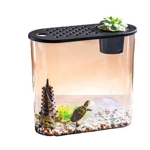 Transparente Mikro-Landschaft, ökologische Fischschildkröte, Aquarium, Hydrokultur, Aquaponik, Pflanzgefäß, Zuchtbox, Aquarien, Tischdekoration Transparente Mikro-Landschaft, ökologische Fischschildkröte, Aquarium, Hydrokultur, Aquaponik, Pflanzgefäß, Zuchtbox, Aquarien, Tischdekoration von Uclac
