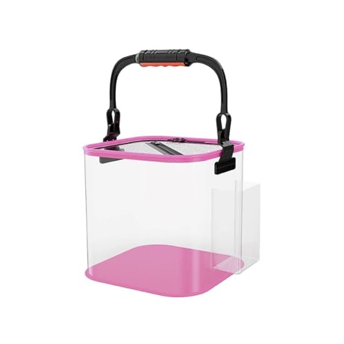 Fangen und Freigaben, Kunststoff-Strand-Aquarium mit Seitentaschen, durchsichtiger und transparenter tragbarer Handtank, tolles Konzept zum Fangen und Freilassen von Tieren, ideal für Strand, Pool Fangen und Freigaben, Kunststoff-Strand-Aquarium mit Seitentaschen, durchsichtiger und transparenter tragbarer Handtank, tolles Konzept zum Fangen und Freilassen von Tieren, ideal für Strand, Pool von Ucuse