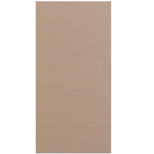 Ueiwffzo Kratzmatte Selbstkleben,Kratzpads für Katzen,Kratzmatte Katze Sofa,Katzen Wand,DIY Climbing Cat Scratcher Katzenkratzmatte für Sofa, Möbel, Tür, Wand (30 * 100cm,Khaki) von Ueiwffzo