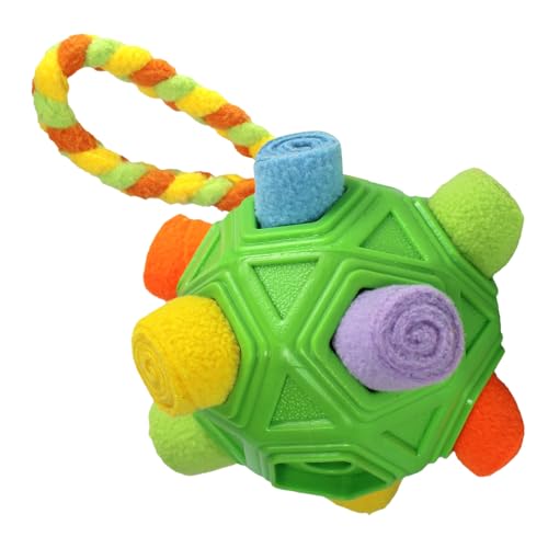 Uhngw Anreicherungsspielzeug für Hunde, Futtersuche, natürliches Leckerli-Spielzeug – Haustierzubehör für Kätzchen, Spiel, Boden, Reisen, mentale Stimulation, drinnen und draußen, Heimtraining von Uhngw