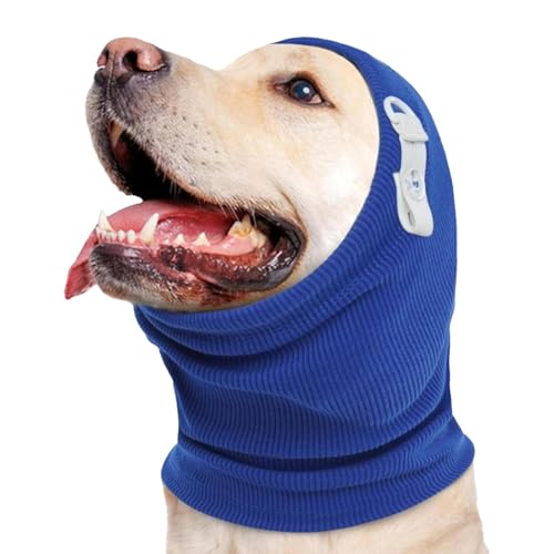 Uhngw Beruhigender Kapuzenpullover für Hunde, Kapuzenpullover mit Hundemütze - Hals- und Ohrenwärmer für Hunde - Waschbare Winter-Hoodie-Mützen, Dehnbare Ohrenschützer für die Hundepflege zur Uhngw Beruhigender Kapuzenpullover für Hunde, Kapuzenpullover mit Hundemütze - Hals- und Ohrenwärmer für Hunde - Waschbare Winter-Hoodie-Mützen, Dehnbare Ohrenschützer für die Hundepflege zur von Uhngw