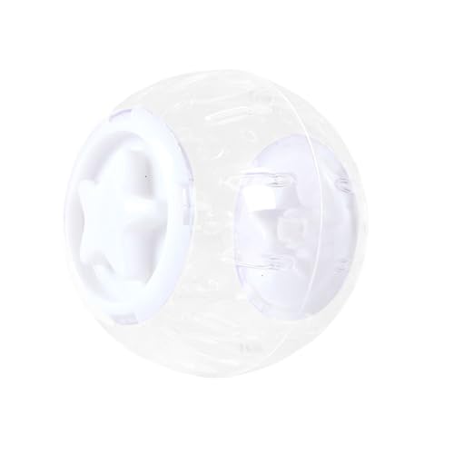 Uhngw Hamster Running Ball, Hamster Ball | Hamster Running Ball Toy mit Track | Innenlangeweile Haustiere tägliche Unterhaltungsaktivität mit Lüftungsloch für Goldene, Chinchilla von Uhngw