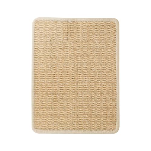 Uhngw Hasen Kratzpad - Natürliche Sisal Kratzmatte Für Kleintiere,Haustierzubehör Schlafplatz, Möbelschutz & Käfigzubehör Für Nagen, Schlafen & Nestbau von Uhngw
