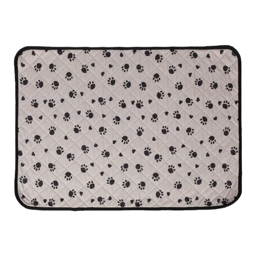 Uhngw Haustier-Urinierunterlage, Bettmatte, 71,1 x 50,8 cm, saugfähige Unterlage, rutschfest, waschbar, wasserdicht, schnell trocknend, für Hundehütte, Welpen, Outdoor-Katzen Uhngw Haustier-Urinierunterlage, Bettmatte, 71,1 x 50,8 cm, saugfähige Unterlage, rutschfest, waschbar, wasserdicht, schnell trocknend, für Hundehütte, Welpen, Outdoor-Katzen von Uhngw