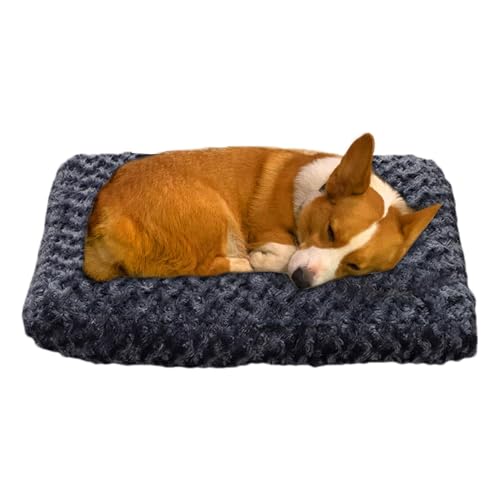 Uhngw Hundebett mittelgroße Hunde - Abnehmbares wasserdichtes Hundekäfig-Pad Waschbares Hundebett - Bequemes Anti-Rutsch-Mittelbett Hundekäfig-Matte für Katzen, Welpen und ältere Hunde Uhngw Hundebett mittelgroße Hunde - Abnehmbares wasserdichtes Hundekäfig-Pad Waschbares Hundebett - Bequemes Anti-Rutsch-Mittelbett Hundekäfig-Matte für Katzen, Welpen und ältere Hunde von Uhngw