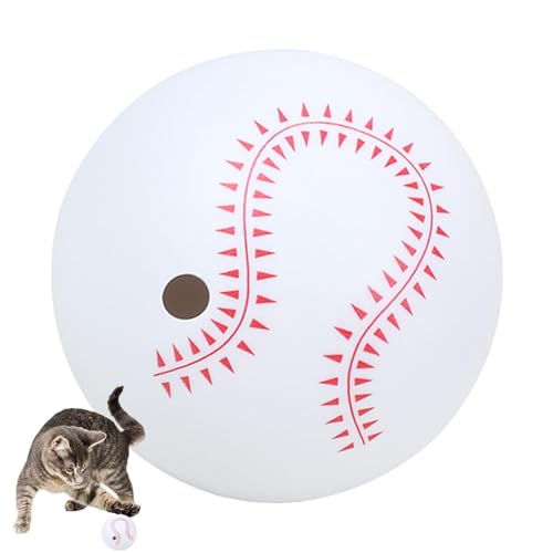 Uhngw Interaktiver Katzenball, interaktiver Katzenball, lustiges Kätzchen-Ball, Spielzeug, Katzenminze, Trainingsspielzeug, klassisches Katzenballspielzeug für Indoor-Katzenübungen Uhngw Interaktiver Katzenball, interaktiver Katzenball, lustiges Kätzchen-Ball, Spielzeug, Katzenminze, Trainingsspielzeug, klassisches Katzenballspielzeug für Indoor-Katzenübungen von Uhngw
