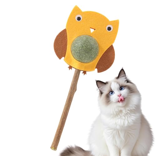 Uhngw Katzenminze-Leckbälle für Katzen, Katzenminze-Spielzeugbälle,Zahnreinigungs-Katzenminze-Bälle, Cartoon-Eulen-Katzenminze-Spielzeug - Erhöhen Sie den Appetit. Kauspielzeug. Gesundes, natürliches Uhngw Katzenminze-Leckbälle für Katzen, Katzenminze-Spielzeugbälle,Zahnreinigungs-Katzenminze-Bälle, Cartoon-Eulen-Katzenminze-Spielzeug - Erhöhen Sie den Appetit. Kauspielzeug. Gesundes, natürliches von Uhngw