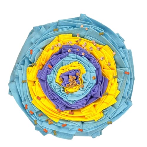 Uhngw Schnüffelmatte für Hunde | Quietschendes buntes interaktives Kau-Puzzle – Futterspender, Zahnreinigung, Leckerli-Spielzeug für Haustierübungen Uhngw Schnüffelmatte für Hunde | Quietschendes buntes interaktives Kau-Puzzle – Futterspender, Zahnreinigung, Leckerli-Spielzeug für Haustierübungen von Uhngw