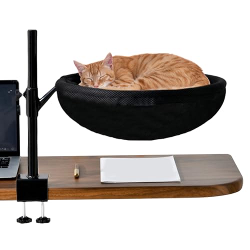 Uhngw Schreibtisch Nest Katzenbett | Katzen Schreibtisch Hängematte,Verstellbares Hängemattennest Mit Abnehmbarem Waschbarem Bezug Für Wohnungskatzen Kleintiere Uhngw Schreibtisch Nest Katzenbett | Katzen Schreibtisch Hängematte,Verstellbares Hängemattennest Mit Abnehmbarem Waschbarem Bezug Für Wohnungskatzen Kleintiere von Uhngw