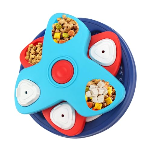Uhngw Slow Eating Dog Bowl, Slow Feeder für Hunde | Lebensmittelspender für langsames Essen | rutschfeste Basis, rotierender Futternapf für Haustiere, Hunde-Puzzle-Spielzeug, Futternäpfe für das Uhngw Slow Eating Dog Bowl, Slow Feeder für Hunde | Lebensmittelspender für langsames Essen | rutschfeste Basis, rotierender Futternapf für Haustiere, Hunde-Puzzle-Spielzeug, Futternäpfe für das von Uhngw