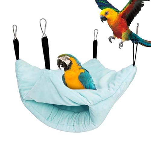 Uhngw Warme Vogel Hängematte,Doppelschichtiges Gewärmtes Vogelnest | Zubehör Für Voliere Fütterung Nistplatz Sitzstange Käfig Halten Spielen Schlafen Ruhen Verstecken Uhngw Warme Vogel Hängematte,Doppelschichtiges Gewärmtes Vogelnest | Zubehör Für Voliere Fütterung Nistplatz Sitzstange Käfig Halten Spielen Schlafen Ruhen Verstecken von Uhngw