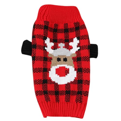Uhngw Weihnachts-Hundekleidung, Weihnachts-Hundepullover | Weihnachtswarmer Hundepullover Hundeshirts - Gestricktes, atmungsaktives Hundetuch, Haustierzubehör für kleine Hunde Uhngw Weihnachts-Hundekleidung, Weihnachts-Hundepullover | Weihnachtswarmer Hundepullover Hundeshirts - Gestricktes, atmungsaktives Hundetuch, Haustierzubehör für kleine Hunde von Uhngw