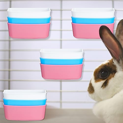 Uiifan 12 Stück Kaninchen-Futterspender Waterer, 425 ml Huhn Meerschweinchen Futternapf Käfig Wassernapf Futternapf Futterschale Stall Cup Hängender Bewässerungsbehälter für Tauben Vogeltränke Becken Uiifan 12 Stück Kaninchen-Futterspender Waterer, 425 ml Huhn Meerschweinchen Futternapf Käfig Wassernapf Futternapf Futterschale Stall Cup Hängender Bewässerungsbehälter für Tauben Vogeltränke Becken von Uiifan